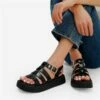 Soft Cushion Gladiator Platform Sandals BLACK 1 Soft Cushion Gladiator Platform Sandals BLACK -DREAM PAIRS Sales 0818 BLACK 5