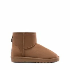 Faux Fur Lined Suede Snow Boots CAMEL -DREAM PAIRS Sales 0823 CAMEL2