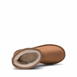 Faux Fur Lined Suede Snow Boots CAMEL -DREAM PAIRS Sales 0823 CAMEL4