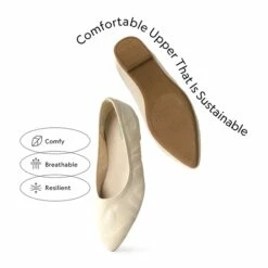 Simplistic Machine Washable Flats APRICOT -DREAM PAIRS Sales 0828 APRICOT202