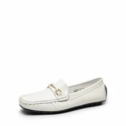 Flexible Casual Penny Loafers WHITE 13 Flexible Casual Penny Loafers WHITE -DREAM PAIRS Sales 0834 WHITE1 1
