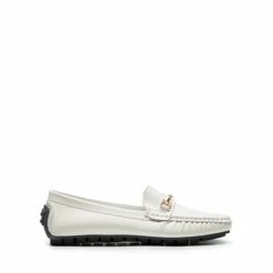 Flexible Casual Penny Loafers WHITE 14 Flexible Casual Penny Loafers WHITE -DREAM PAIRS Sales 0834 WHITE2