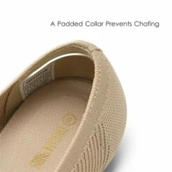 Comfortable Round Toe Knit Ballet Flats NUDE 9 Comfortable Round Toe Knit Ballet Flats NUDE -DREAM PAIRS Sales 0834 nude204