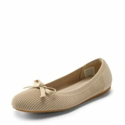 Comfortable Round Toe Knit Ballet Flats NUDE 11 Comfortable Round Toe Knit Ballet Flats NUDE -DREAM PAIRS Sales 0834 nude205
