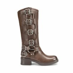 Square Toe Motorcycle Boots TAN -DREAM PAIRS Sales 0840 TAN2