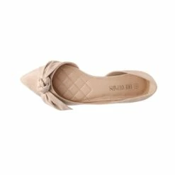 Comfortable Pointed Toe Ballet Flats NUDE SUEDE -DREAM PAIRS Sales 0842 NUDE 1 ee12cc59 af50 4679 b4be 4e0b54a2f133