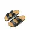 Lightweight Cushioned Slide Sandals BLACK
