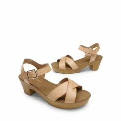 Chunky Criss Cross Platform Sandals NUDE 10 Chunky Criss Cross Platform Sandals NUDE -DREAM PAIRS Sales 0855 nude 5