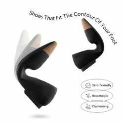 Elegant Knitted Cap Toe Flats BLACK 13 Elegant Knitted Cap Toe Flats BLACK -DREAM PAIRS Sales 0902 BLACK 4