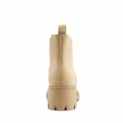 Chunky Lug Sole Chelsea Boots NUDE 15 Chunky Lug Sole Chelsea Boots NUDE -DREAM PAIRS Sales 0910 NUDE 5