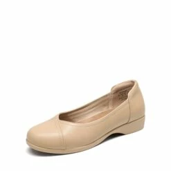 Arch Support Comfortable Flats NUDE -DREAM PAIRS Sales 0914 NUDE 1