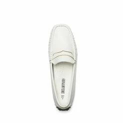 Casual Slip-on Penny Loafers WHITE