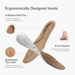 Arch Support Comfortable Flats NUDE -DREAM PAIRS Sales 0916 insole