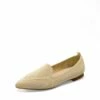 Flexible Pointed Toe Sustainable Loafers APRICOT -DREAM PAIRS Sales 0927 APRICOT1
