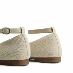 Knitted Washable Flats With Straps APRICOT -DREAM PAIRS Sales 0939 杏6