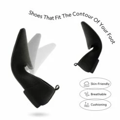 Pointed Toe Slip-On Knit Loafers BLACK -DREAM PAIRS Sales 0942 BLACK 4