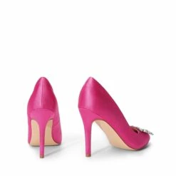 Rhinestone Stiletto Pointed Toe Pumps ROSE RED-RHINESTONE -DREAM PAIRS Sales 0951 IMG 00061235