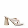 Square Toe Espadrille Heel Sandals NUDE -DREAM PAIRS Sales 0952 画板202