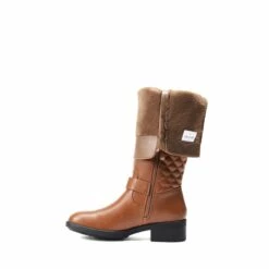 Knee High Winter Boots With Faux LIGHT BROWN 11 Knee High Winter Boots With Faux LIGHT BROWN -DREAM PAIRS Sales 0957 LIGHT BROWN 3