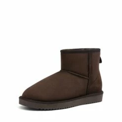 Faux Fur Ankle Snow Boots BROWN 11 Faux Fur Ankle Snow Boots BROWN -DREAM PAIRS Sales 1 133