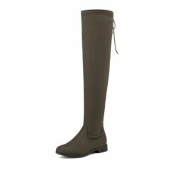 Block Heel Over The Knee High Boots KHAKI 13 Block Heel Over The Knee High Boots KHAKI -DREAM PAIRS Sales 1 150