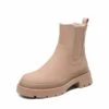 Chelsea Platform Booties NUDE -DREAM PAIRS Sales 1 174
