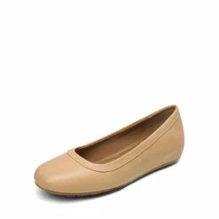 Low Wedge Round Toe Flat Shoes NUDE PU -DREAM PAIRS Sales 1 186