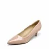 Kitten Heel Pointed Toe Pumps NUDE PAT 2 Kitten Heel Pointed Toe Pumps NUDE PAT -DREAM PAIRS Sales 1 221