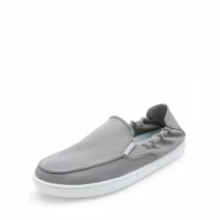 Comfortable Slip On Loafers GREY