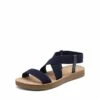 Ankle Strap Summer Flat Sandals NAVY -DREAM PAIRS Sales 1 72
