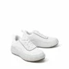 Wide Width Tweed Platform Fashion Sneakers WHITE -DREAM PAIRS Sales 1001 白4
