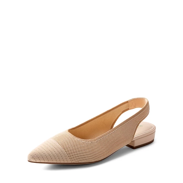 Sustainable Chic Slingback Flats APRICOT 4 Sustainable Chic Slingback Flats APRICOT - Image 2