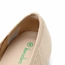 Pointed-Toe Eco-Friendly Flats APRICOT -DREAM PAIRS Sales 1007 米5