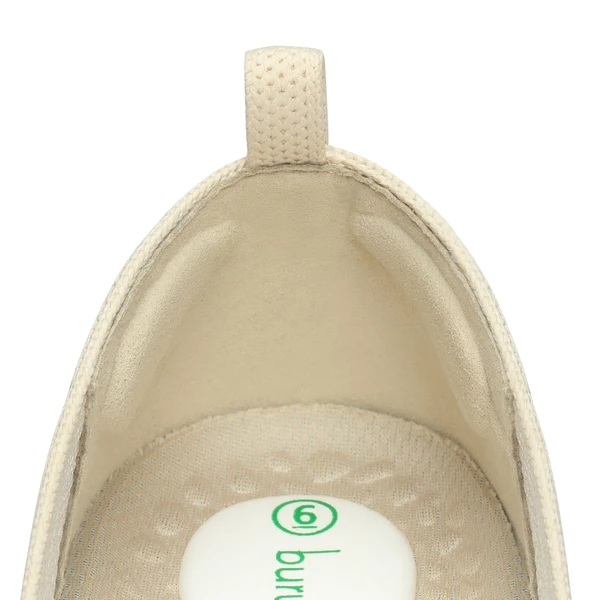 Square-Toe Sustainable Knit Flats NUDE 8 Square-Toe Sustainable Knit Flats NUDE - Image 6