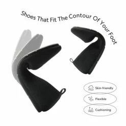Water-Resistant Square-Toe Flats BLACK -DREAM PAIRS Sales 1011 BLACK 3