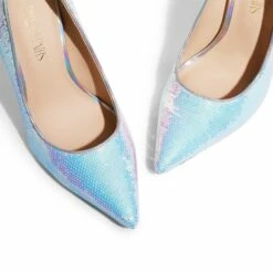 Sparkly Stiletto Sequin Pumps WHITE-SEQUINS -DREAM PAIRS Sales 1017 WHITE SEQUINS 5