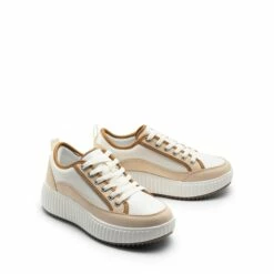 SKY Comfortable Platform Fashion Sneakers BROWN/WHITE-PU -DREAM PAIRS Sales 1030 BROWN WHITE PU5