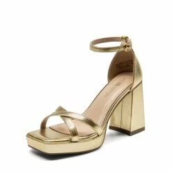 Featured Products -DREAM PAIRS Sales 1129 GOLD PU 1