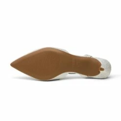 Ankle Strap Low Heel Pumps SILVER GLITTER -DREAM PAIRS Sales 1404 01 8d59383c 0f9a 4748 913b ea10ce51b44b