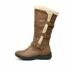 Wide Calf Snow Knee High Boots CAMEL PU -DREAM PAIRS Sales 2 104
