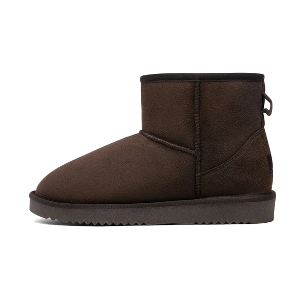 Faux Fur Ankle Snow Boots BROWN 4 Faux Fur Ankle Snow Boots BROWN - Image 2