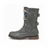 Utilitarian Ankle Mid Calf Combat Boots GREY 1 Utilitarian Ankle Mid Calf Combat Boots GREY -DREAM PAIRS Sales 2 141