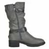 Faux Fur Mid Calf Winter Riding Boots GREY -DREAM PAIRS Sales 2 184