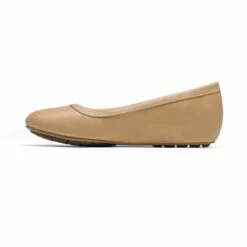 Low Wedge Round Toe Flat Shoes NUDE PU -DREAM PAIRS Sales 2 189