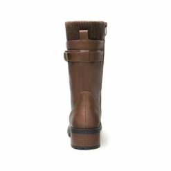 Winter Mid Calf Riding Boots CAMEL -DREAM PAIRS Sales 3 100