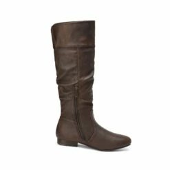 Flat Knee High Boots BROWN -DREAM PAIRS Sales 3 109