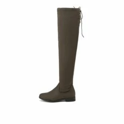 Block Heel Over The Knee High Boots KHAKI 10 Block Heel Over The Knee High Boots KHAKI -DREAM PAIRS Sales 3 150