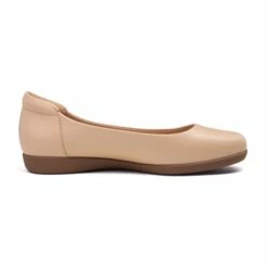 Round Toe Comfortable Work Ballet Flats NUDE -DREAM PAIRS Sales 3 186