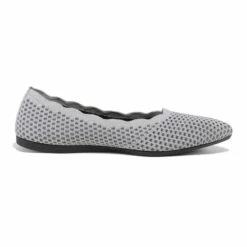 Pointed Toe Knit Foldable Ballet Flats GREY 9 Pointed Toe Knit Foldable Ballet Flats GREY -DREAM PAIRS Sales 3 197