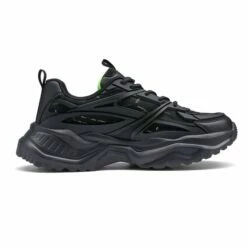 Chunky Platform Lace-up Sneakers BLACK -DREAM PAIRS Sales 3 198